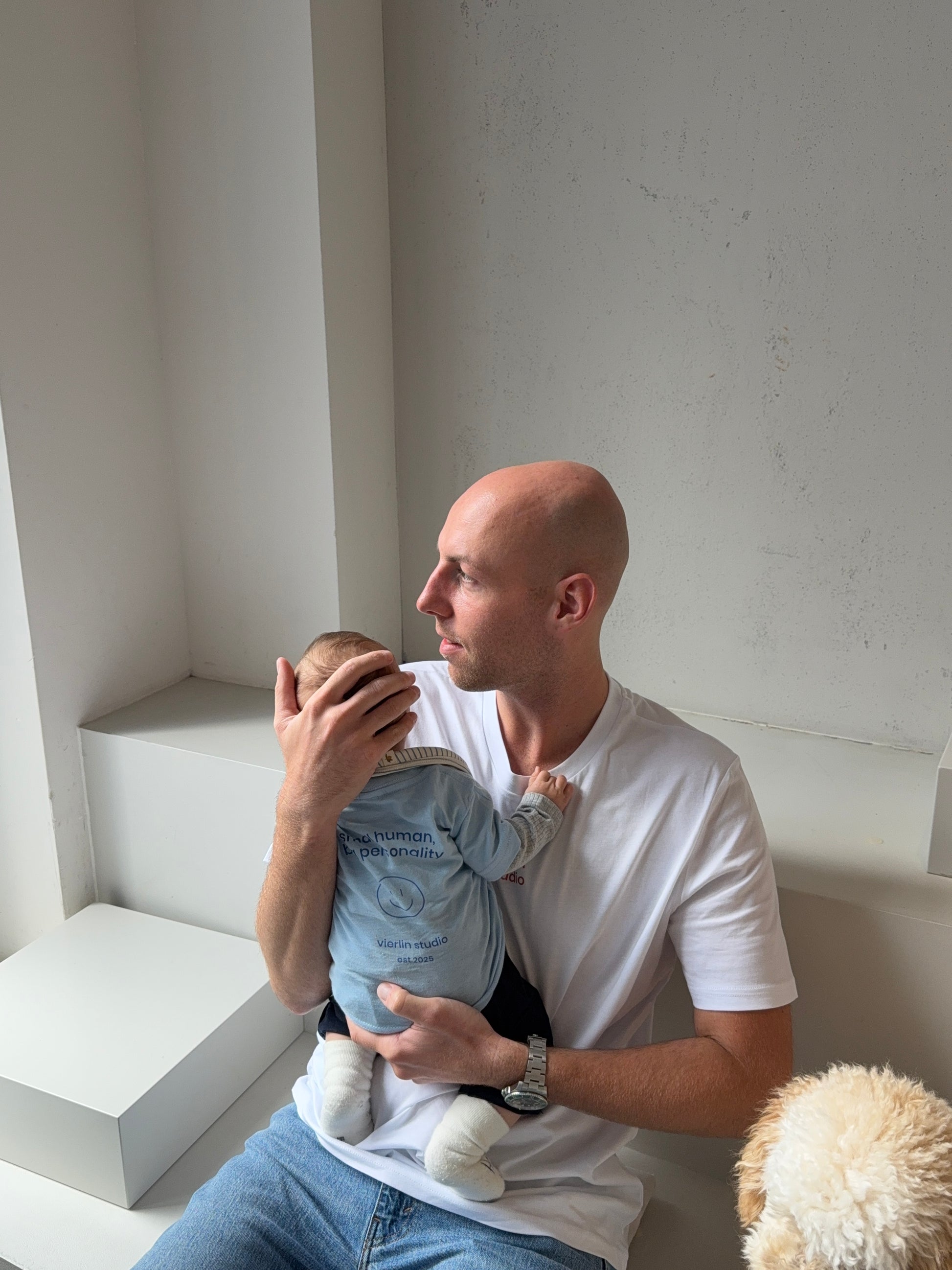 Small Human Blue